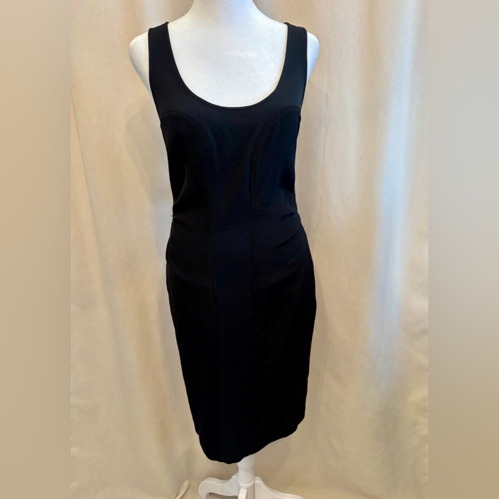 Diane Von Furstenberg Black Sleeveless Dress